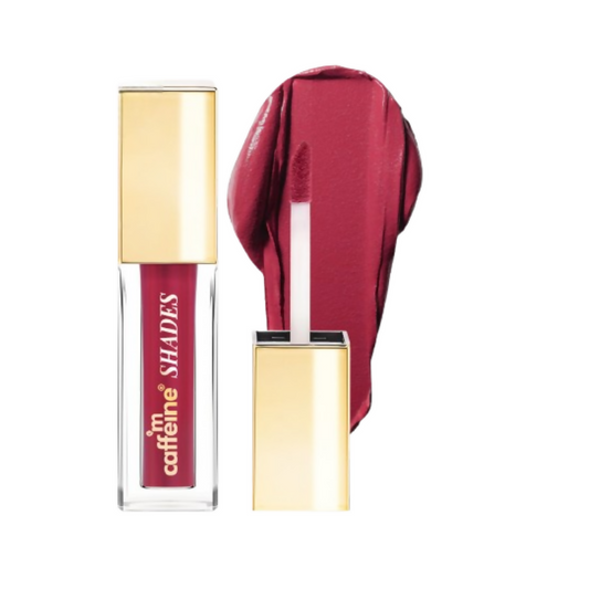 mCaffeine Shades Velvet Blur Matte Liquid Lipstick 12 Hrs Stay & Lightweight - Subtle Sangria