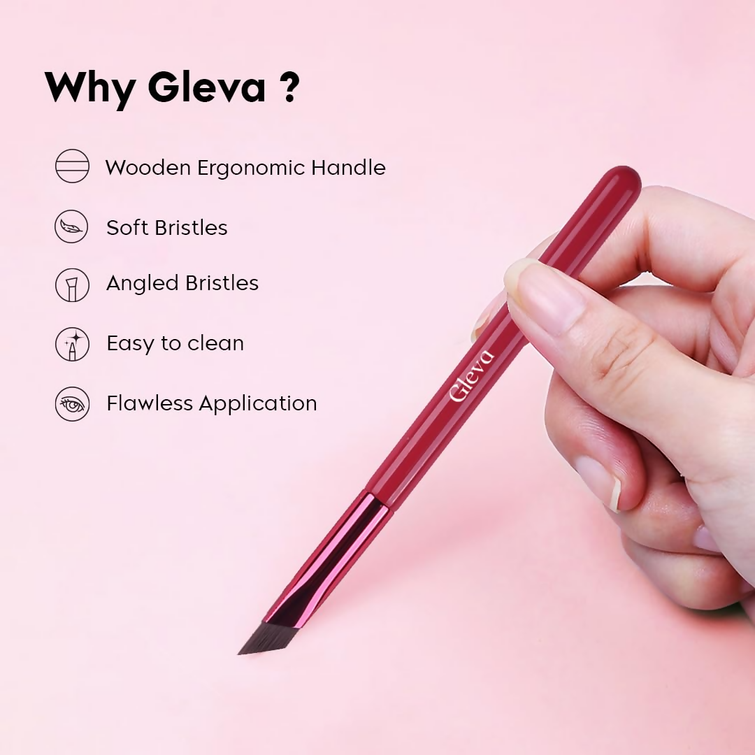 Gleva Multi-Function Eyebrow Brush - Pink