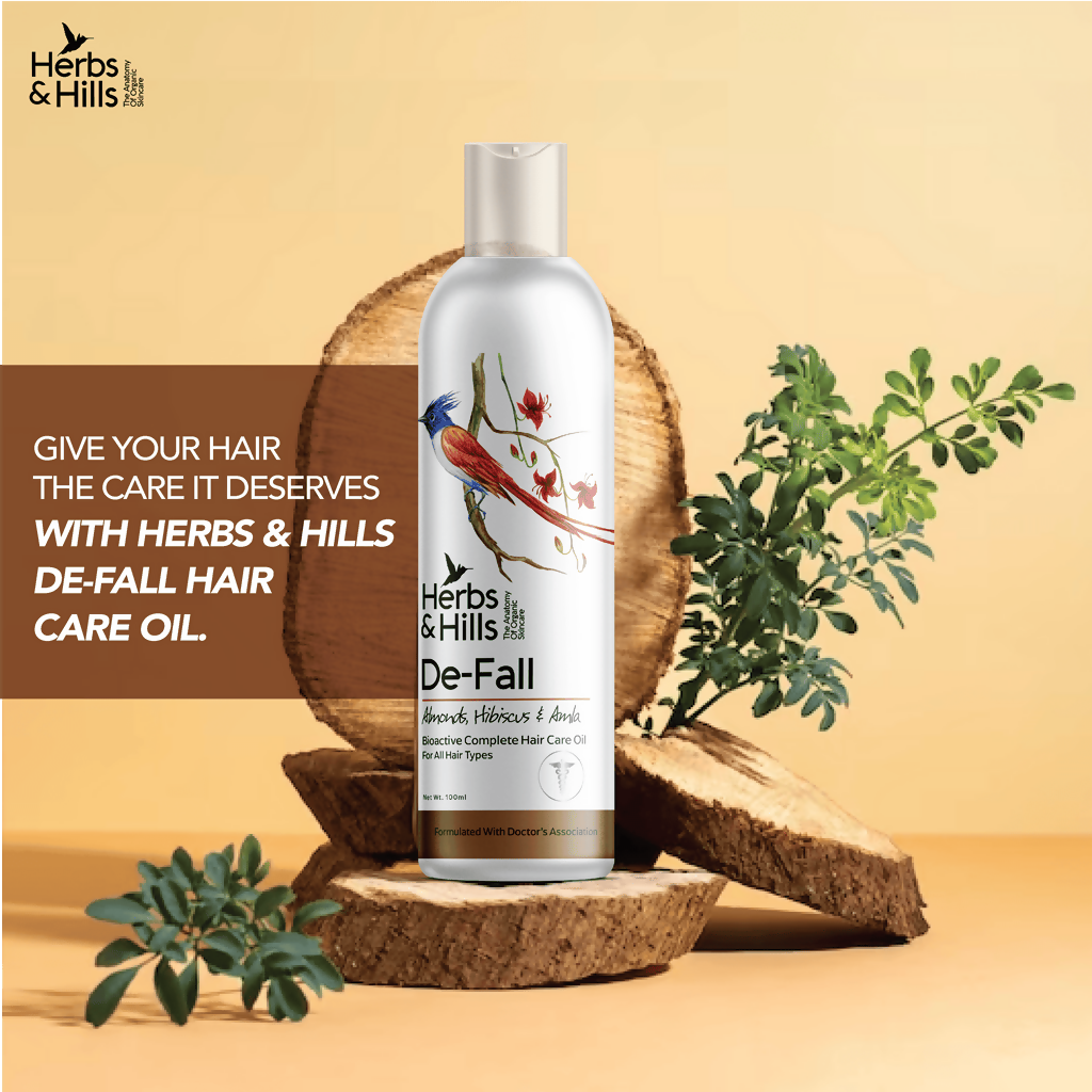Herbs & Hills De-Fall Bioactive Complete Hair Care Oil