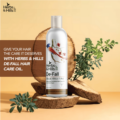 Herbs & Hills De-Fall Bioactive Complete Hair Care Oil