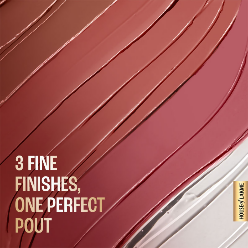 Lakme Ultimate Glam 4 In 1 Lip Stack  - Pink Vibe Only