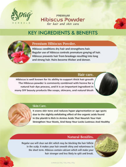 Spag Herbals Premium Hibiscus Powder