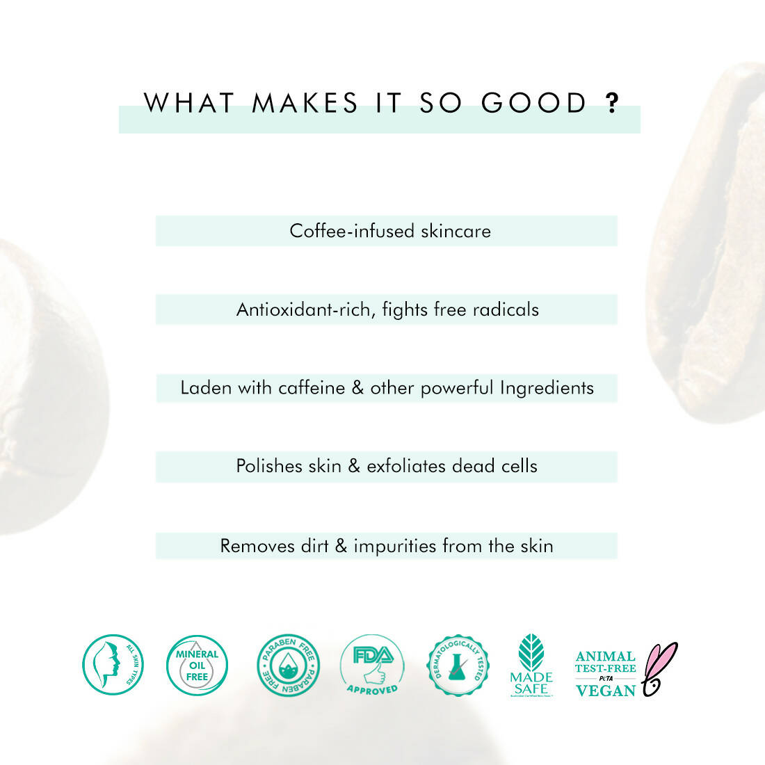 mCaffeine Exfoliation & Tan Removal Combo
