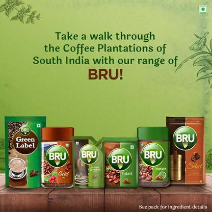 BRU Instant Coffee Powder - Rich Aroma Granules