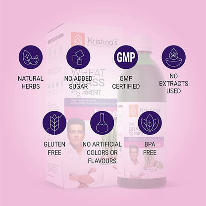 Krishna's Herbal & Ayurveda Wheatgrass Juice