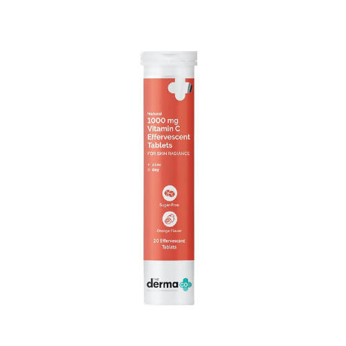 Buy The Derma Co 1000 mg Vitamin C Effervescent Tablets For Skin Radiance from DrMediCart, Ship from India to USA