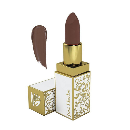 Just Herbs Herb Enriched Ayurvedic Lipstick (Aakshi-12-Medium-Nude-Brown) (4.2 Gm)
