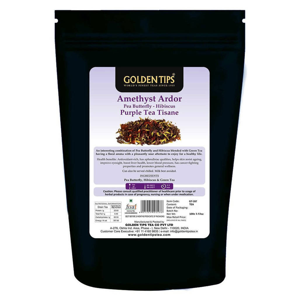 Golden Tips Amethyst Ardor - Purple Tea Tisane