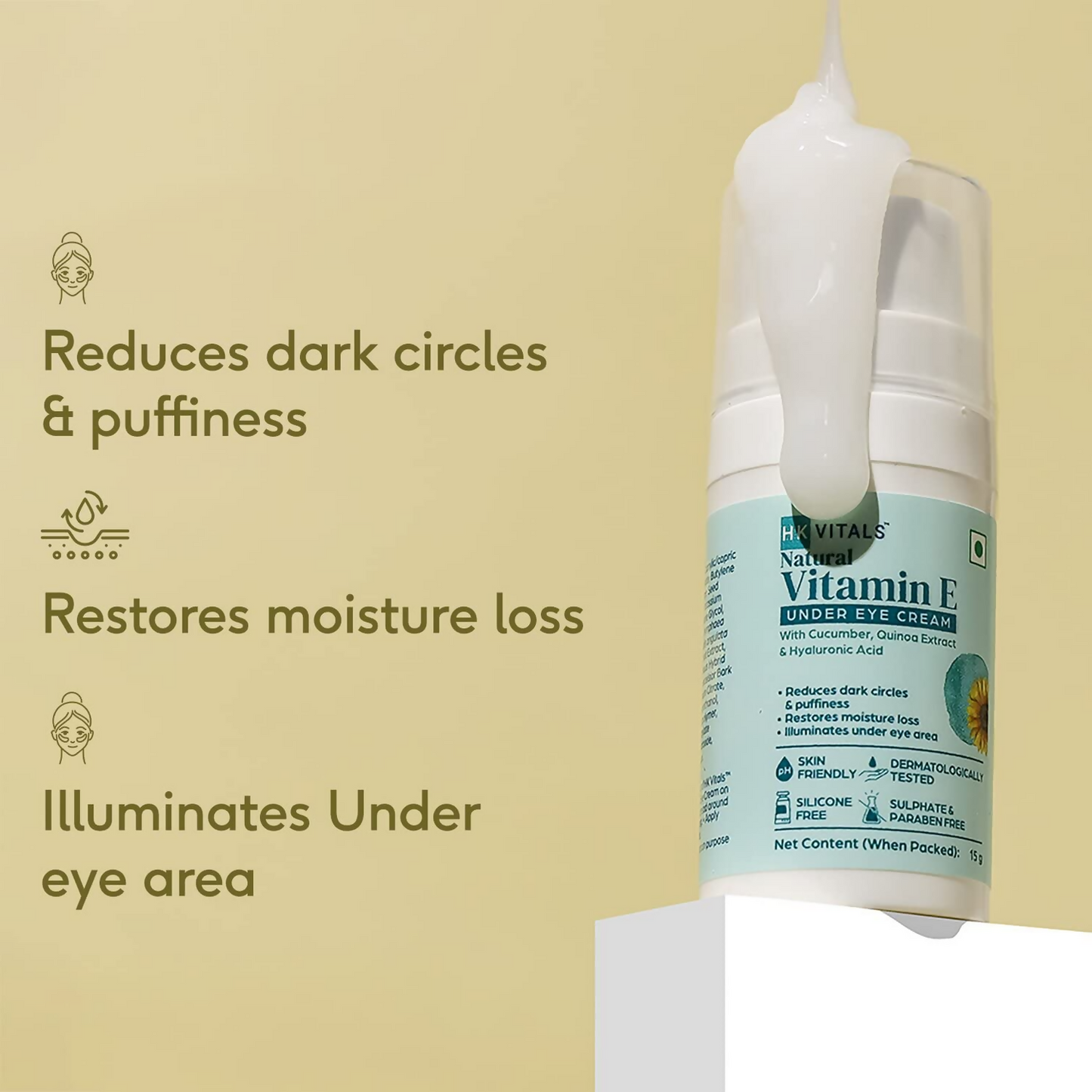 hk vitals vitamin e under eye cream buy in usa