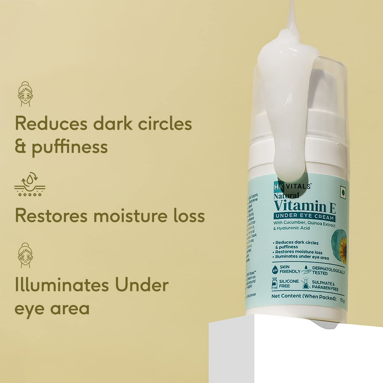 hk vitals vitamin e under eye cream buy in usa