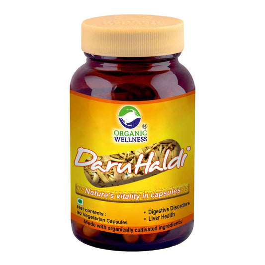 Organic Wellness Daru Haldi Vegetarian Capsules