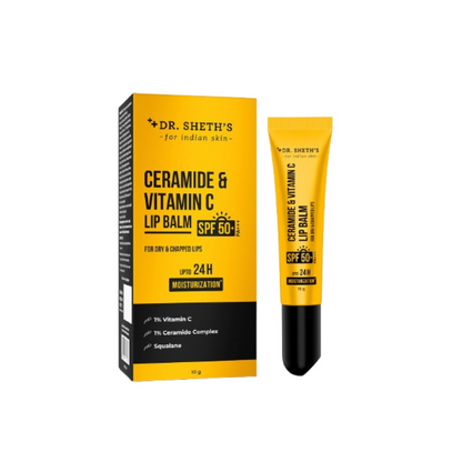 Dr. Sheth's Ceramide & Vitamin C Lip Balm 24H Moisturization