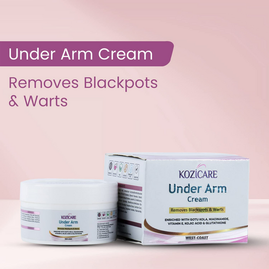 Buy Healthvit Kozicare Under Arm Cream For Remove Black Spots & Warts from DrMediCart, Ship from India to USA