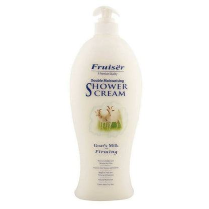 Fruiser Double Moisturizing Shower Cream Firming Goat's Milk - BUDNE