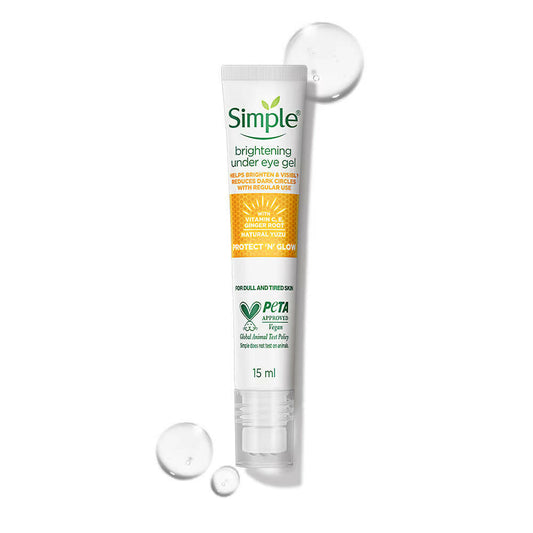 Buy Simple Protect N Glow Vitamin C Brightening Under Eye Gel from DrMediCart, Ship from India to USA