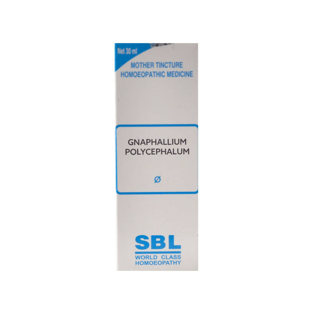 Buy SBL Homeopathy Gnaphalium Polycephalum Mother Tincture Q from DrMediCart, Ship from India to USA