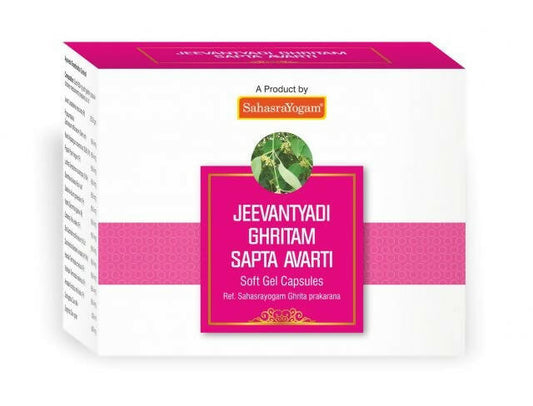 Sahasrayogam Jeevantyadi Ghritam Sapta Avarti Capsules