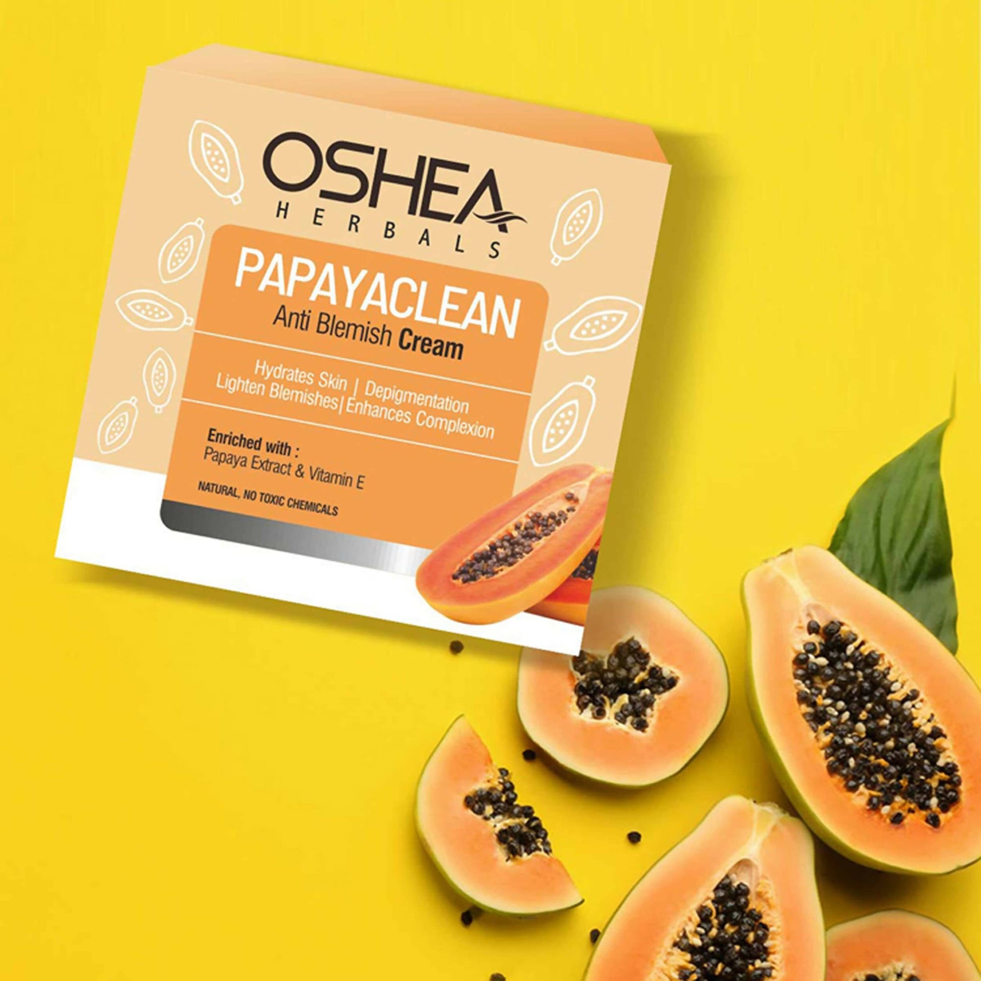 Oshea Herbals Papayaclean Anti Blemish Cream