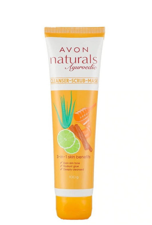 Avon Naturals Ayurvedic Cleanser-Scrub-Mask - DrMediCart