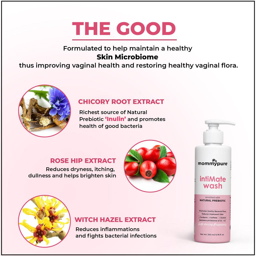 Mommypure Intimate Wash With Natural Prebiotic