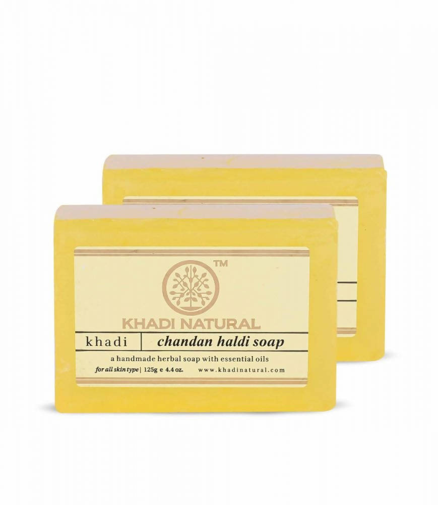 Buy Khadi Natural Herbal Chandan Haldi Soap from DrMediCart, Ship from India to USA