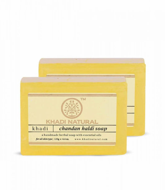 Buy Khadi Natural Herbal Chandan Haldi Soap from DrMediCart, Ship from India to USA