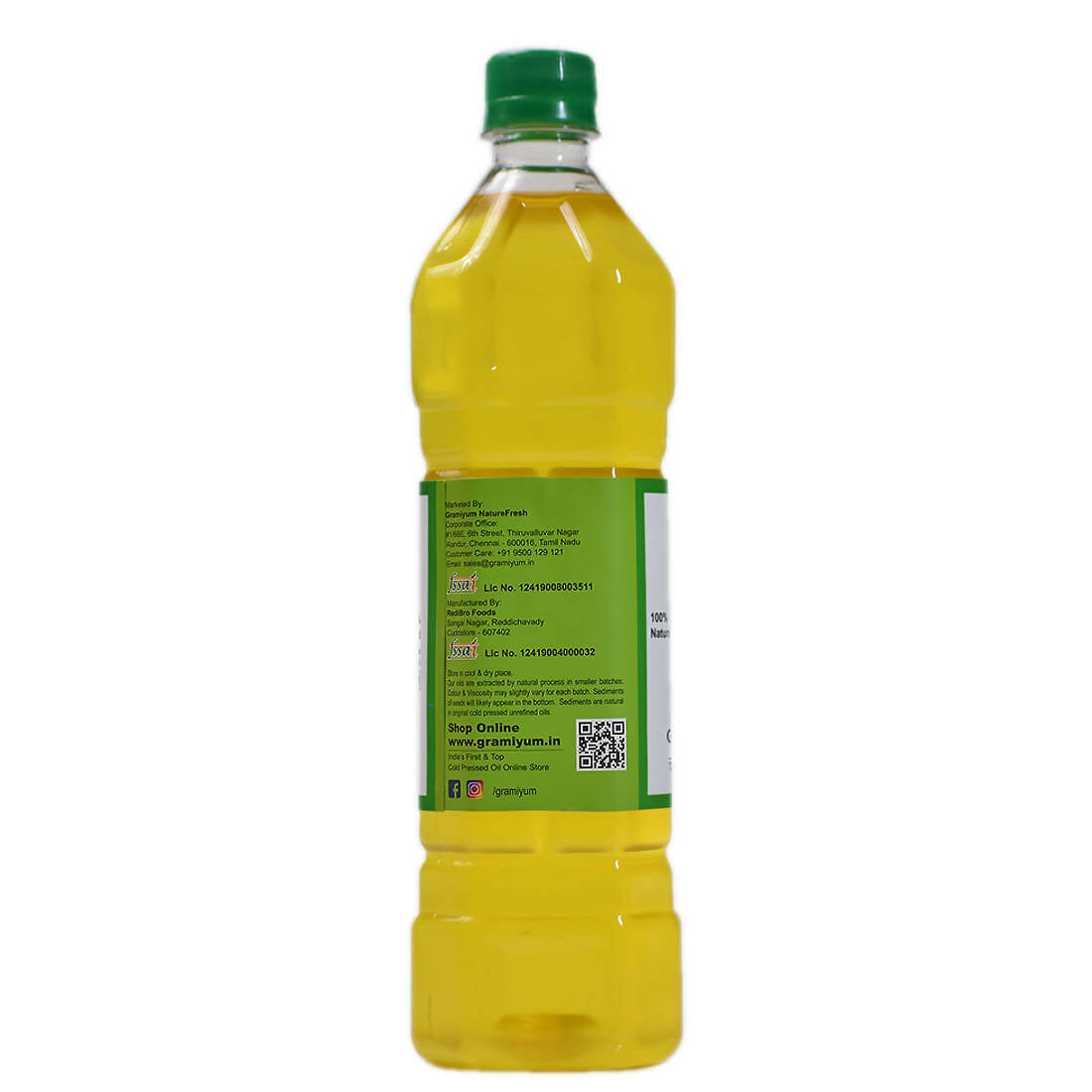 Gramiyum Groundnut Oil (Cold Pressed)