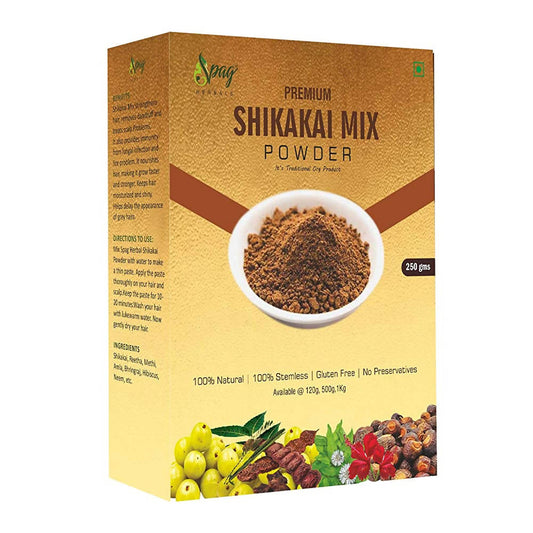 Buy Spag Herbals Premium Shikakai Mix Powder from DrMediCart, Ship from India to USA