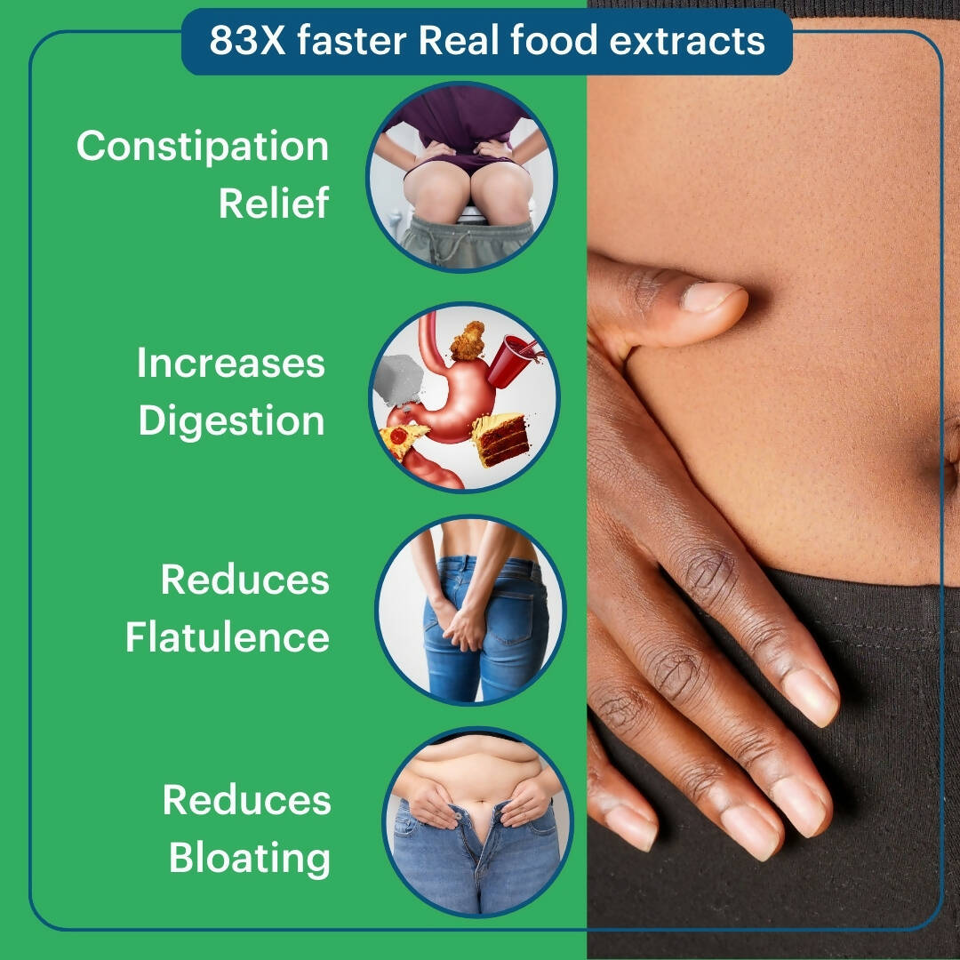 Laurik Gut Clean Tablets For Constipation Relief And Digestive Health
