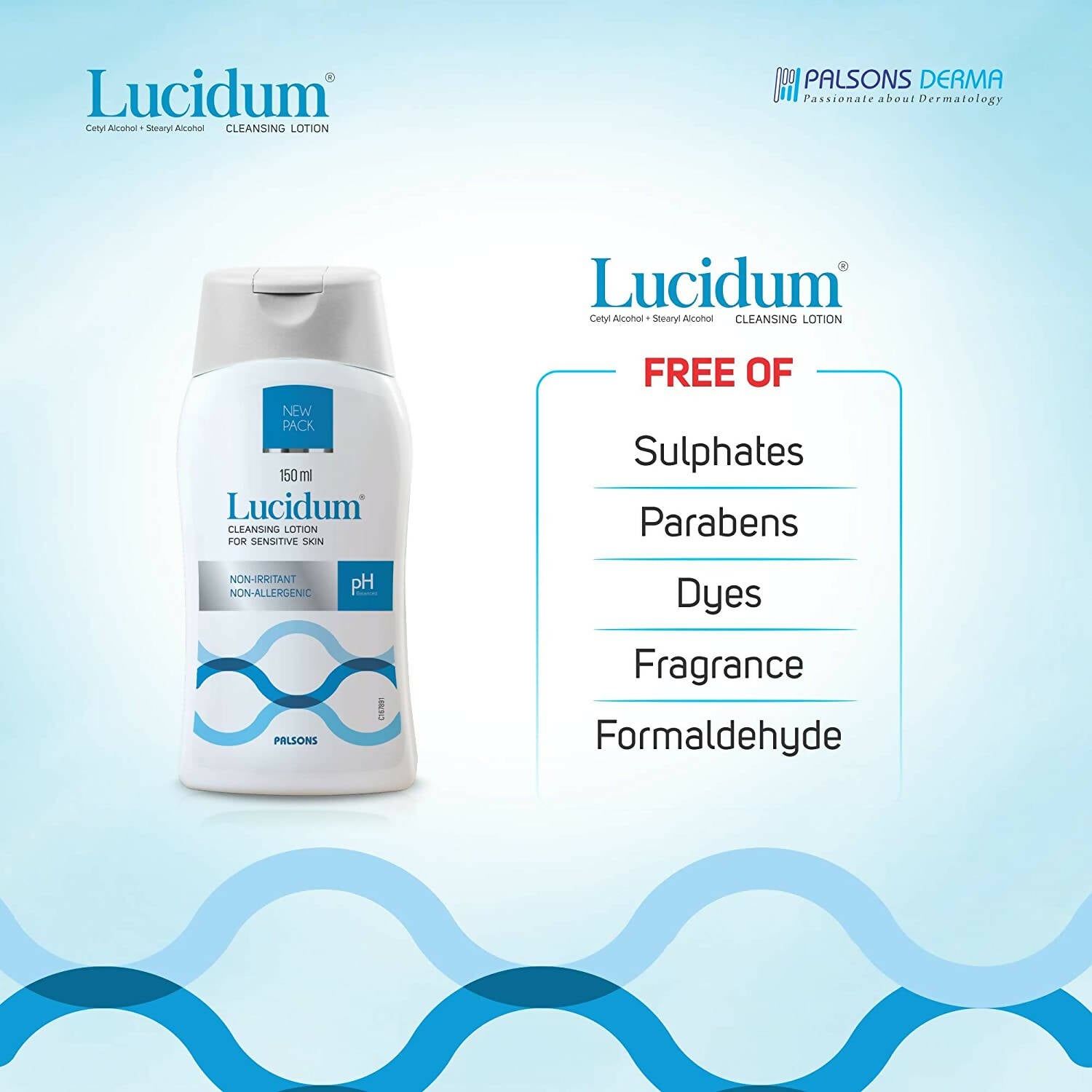 Lucidum Cleansing Lotion For Sensitive Skin