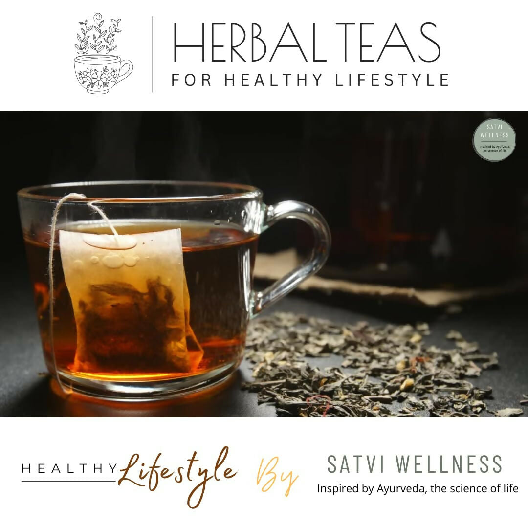 Satvi Wellness Ajwain Tea | Carom Seed Tea Bags