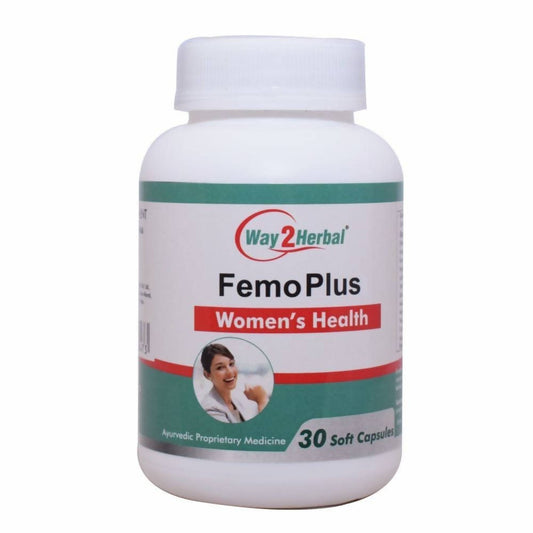 Buy Way2herbal Femo Plus Capsules from DrMediCart, Ship from India to USA