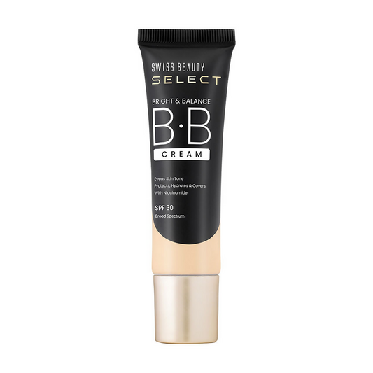 Swiss Beauty Select Bright & Balance BB Cream With Niacinamide - 1 Milk Shake
