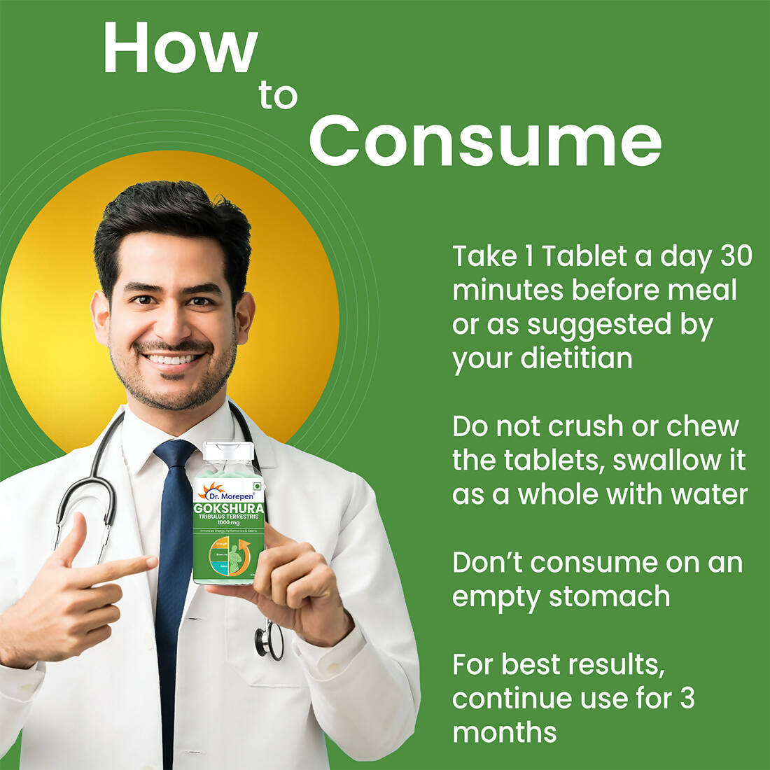 Dr. Morepen Gokshura Tablets For Men