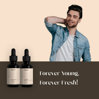 Mars By GHC Forever young kit (Gloww skin serum, Anti Ageing Serum)