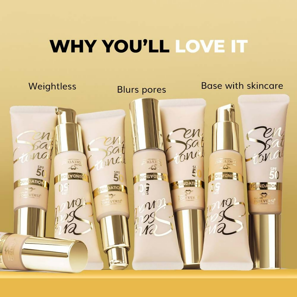 Daily Life Forever52 Sensational SPF 50+ Foundation - Crema Catalana 01