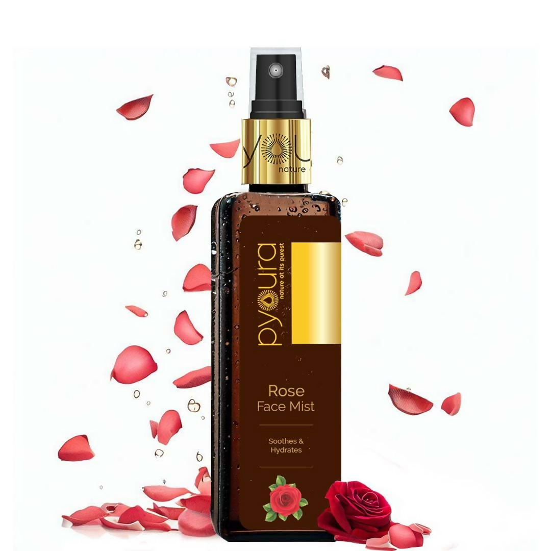 Pyoura 100% Organic Rose Water Face Toner Mist