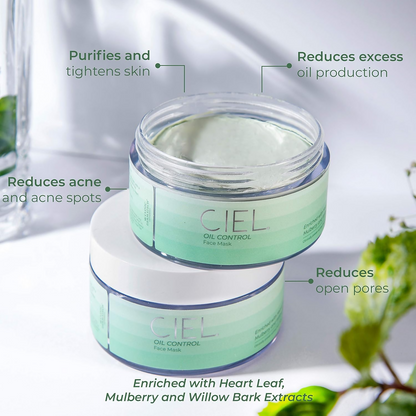 Ciel Oil Control Face Mask For Glowing Skin