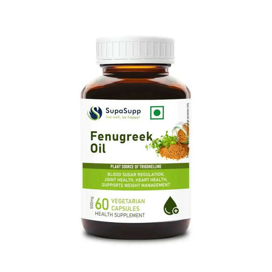 Buy Sri Sri Tattva Supasupp Fenugreek Oil Capsules from DrMediCart, Ship from India to USA