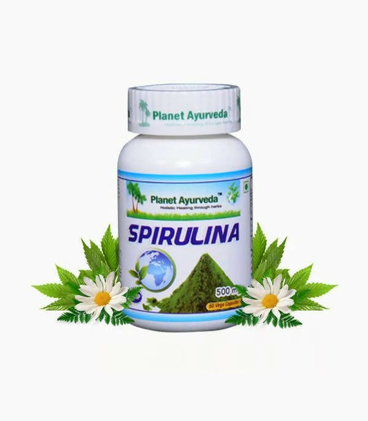 Planet Ayurveda Spirulina Capsules