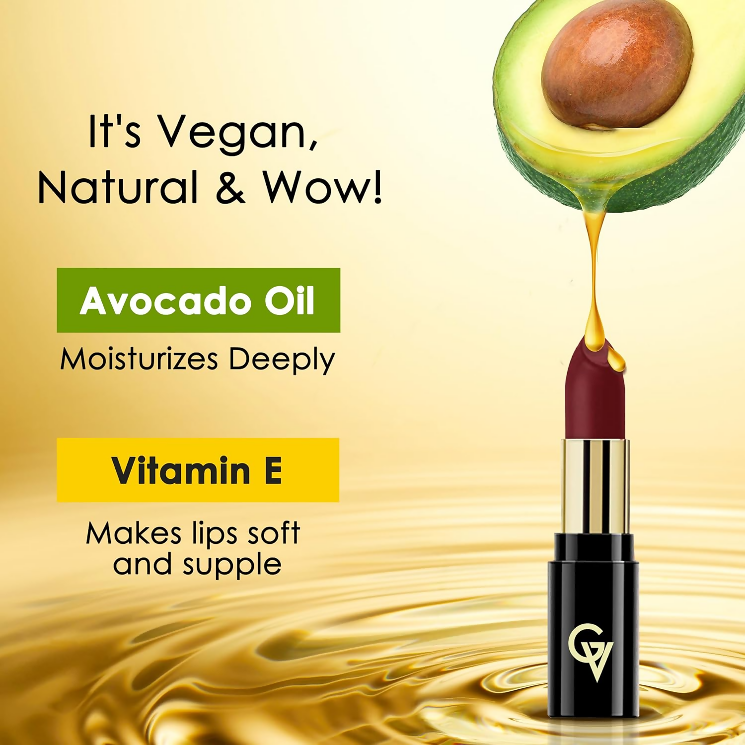 Good Vibes HydraGlow Creme Lipstick - Majestic Red