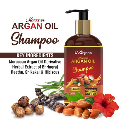 LA Organo Moroccan Argan Hair Shampoo - DrMediCart