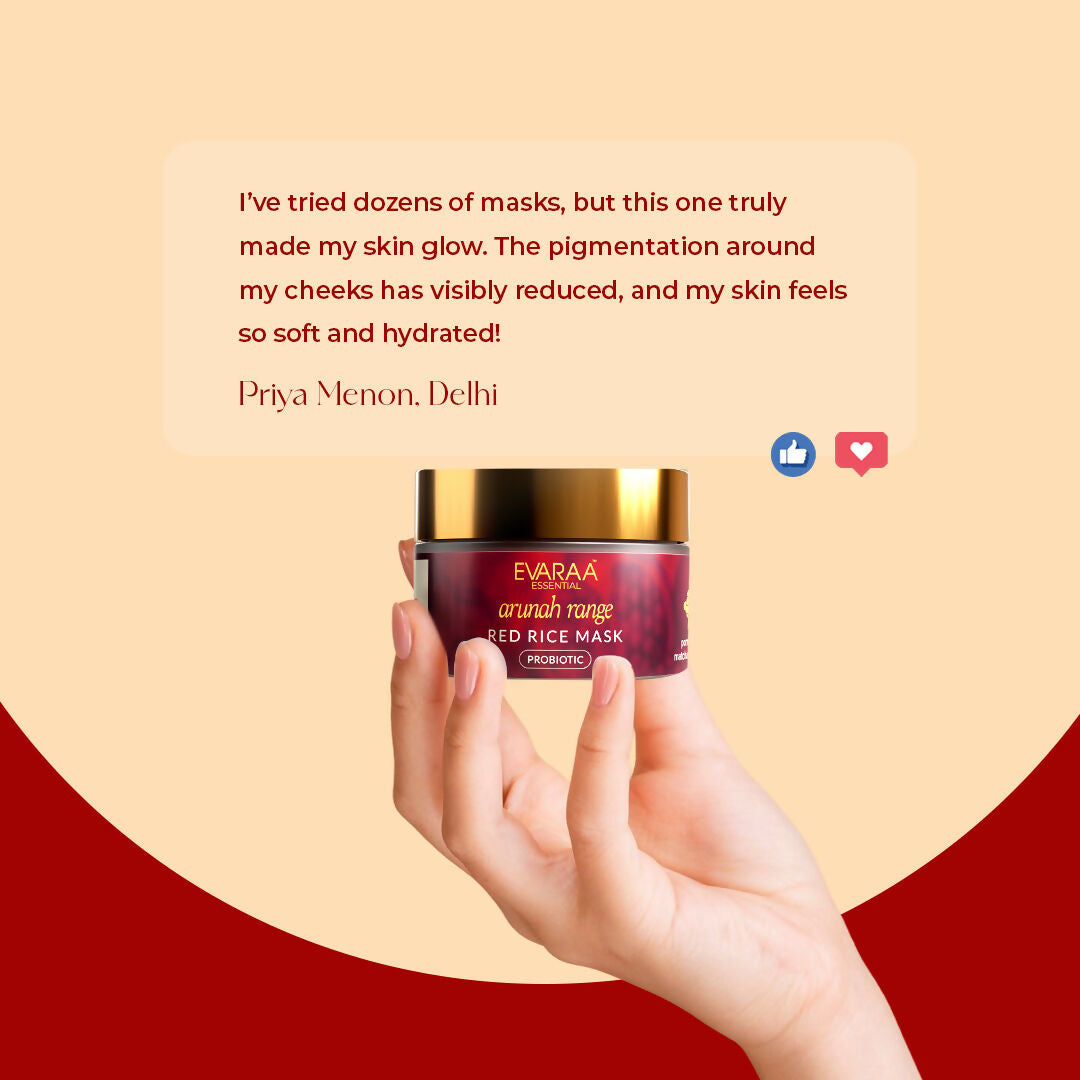 Red Rice Mask Creative 3