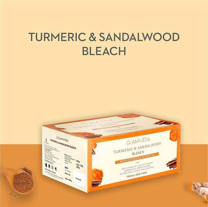 Glamveda Turmeric & Sandalwood Face & Body Bleach Creme