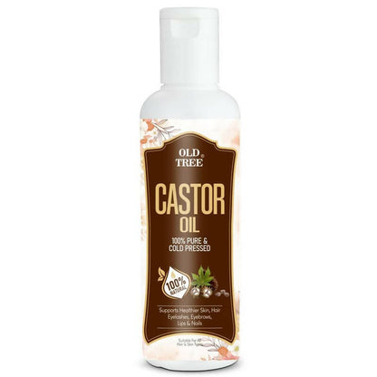 Old Tree Castor Hair Oil - Pure Cold Pressed