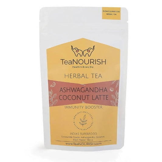 Buy TeaNourish Ashwagandha Coconut Latte Herbal Tea from DrMediCart, Ship from India to USA