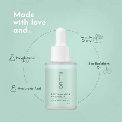 Orimii Poly Hydration Face Serum With Hyaluronic Acid For Hydration