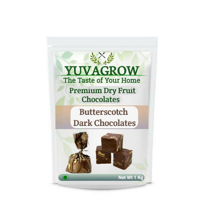 Yuvagrow Butter Scotch Dark Chocolates