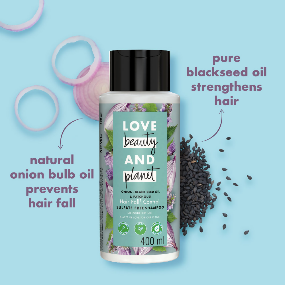 Love Beauty And Planet Onion Shampoo + Hair Mask Combo