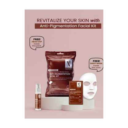Nutriglow Advanced Organics Unisex Salon Series Anti-Pigmentation Facial Kit